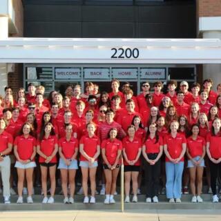 The Student-Alumni Council group photo.