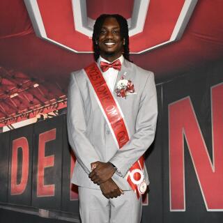 Matt smiling at camera.