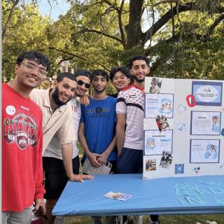 Buckeye Leaders in Healthcare at outdoor fair.