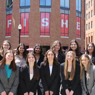 Women in Business group photo.