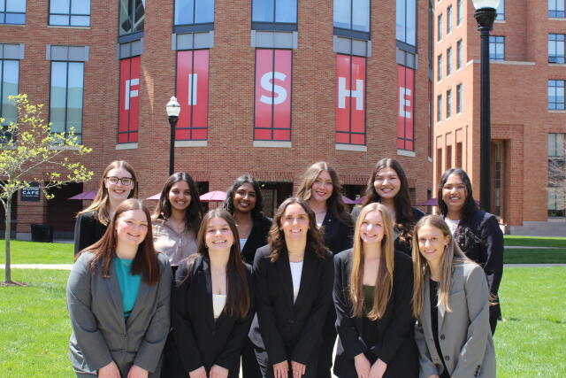 Women in Business group photo.