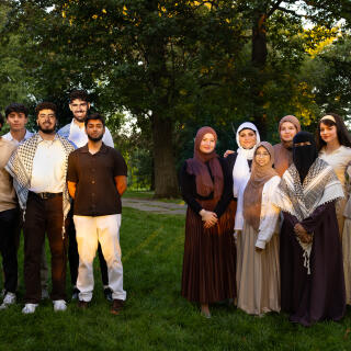 Muslim Students Association group photo.