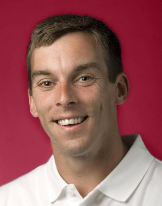 Jarred smiling at the camera.